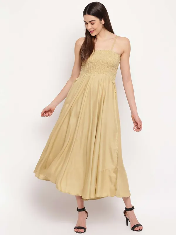 Women_S_Viscose_Rayon_Solid_Shoulder_Straps_Sleeveless_Flared_Gown_Drees_Beige