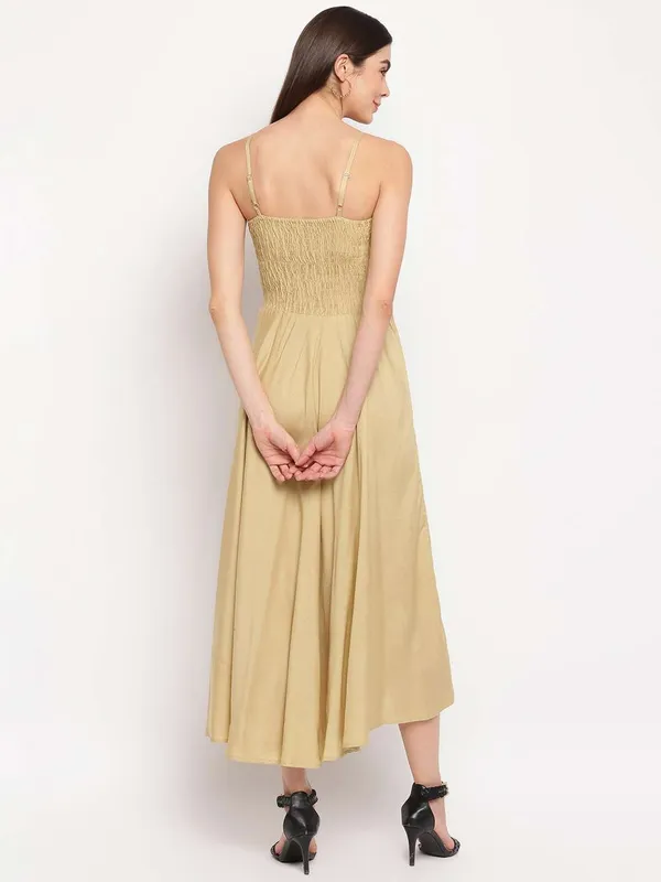 Women_S_Viscose_Rayon_Solid_Shoulder_Straps_Sleeveless_Flared_Gown_Drees_Beige