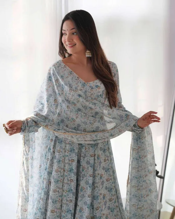 Womens_Crunchy_Silk_Anarkali_Kurti_With_Pant_Dupatta_Set