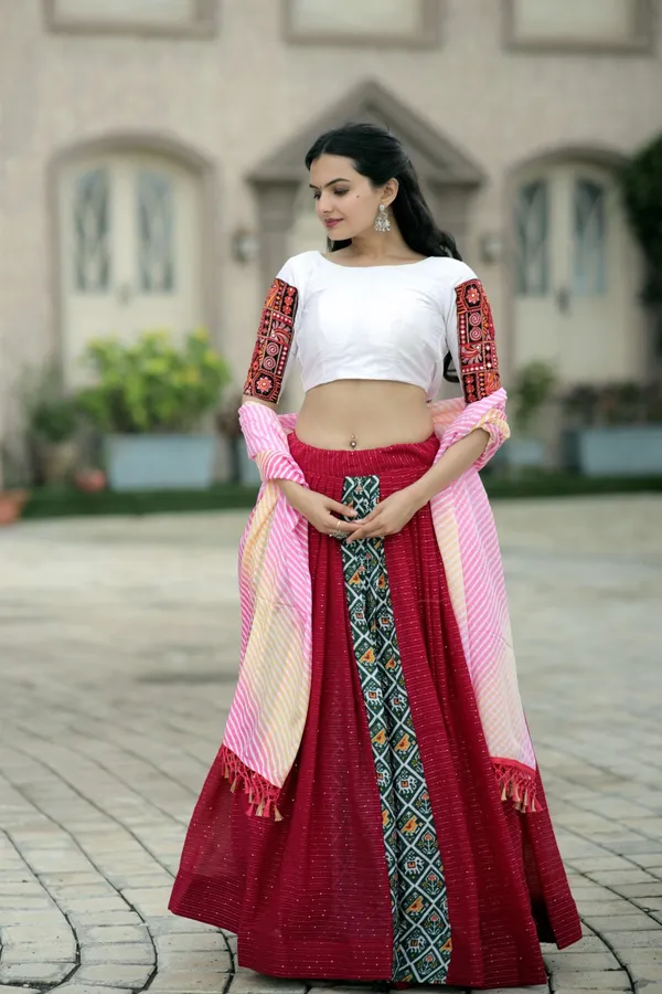 Premium_Designer_Embroidered_Viscose_Crochet_Lehenga_Choli_With_Dupatta_Set