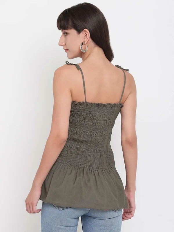 Women_S_Rayon_Solid_Casual_Summer_Style_Tie_Shoulder_Straps_Free_Size_Tank_Top_Mahndi