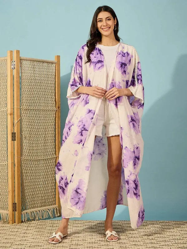 Women_S_Cotton_Tie_Dye_Print_Full_Length_Kaftan_Drees_Beach_Cover_Up_Spring_Casual_Wear_Brown