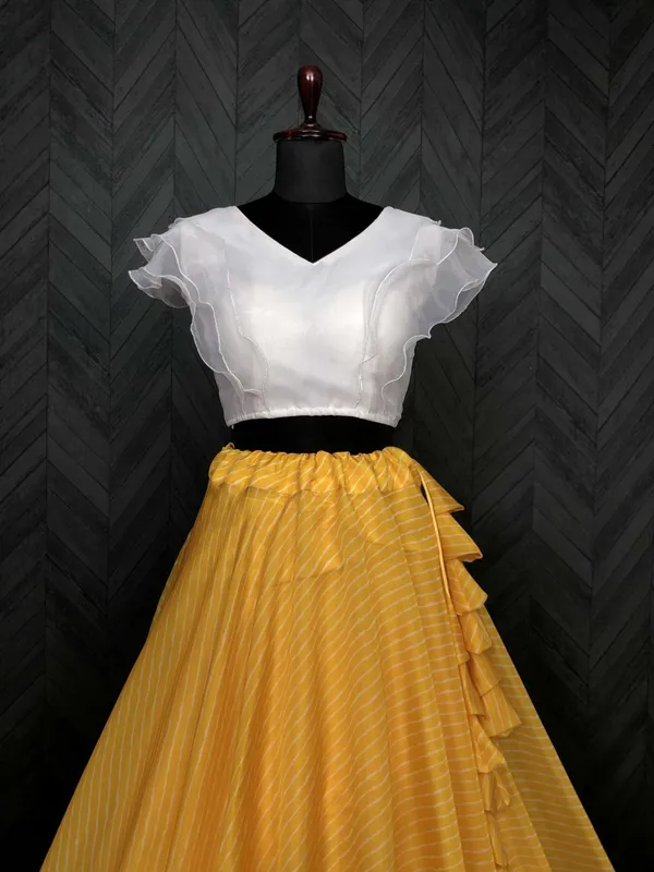 Premium_Designer_Leheriya_Digital_Printed_Organza_Lehenga_Choli_Set