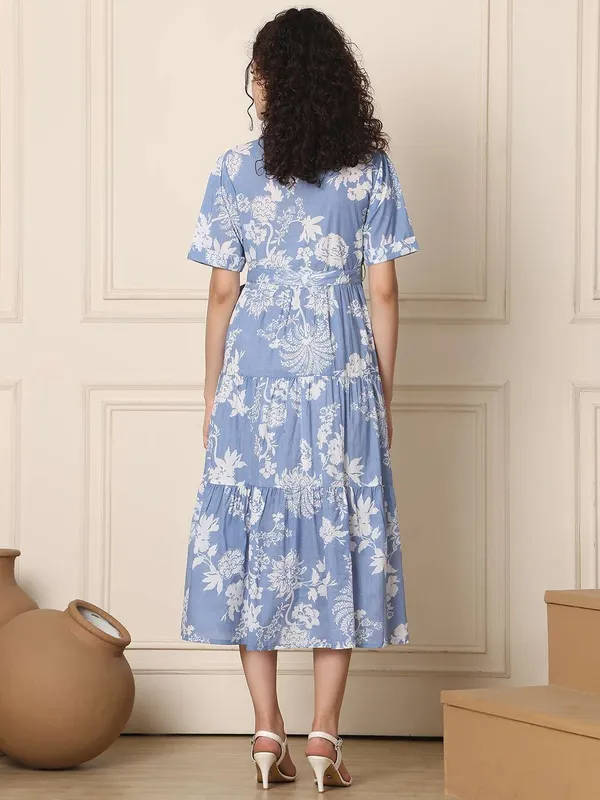 Women_S_Cotton_Printed_A_Line_Midi_Dress_Short_Sleeve_Flared_Gown_Dress_Sky_Blue