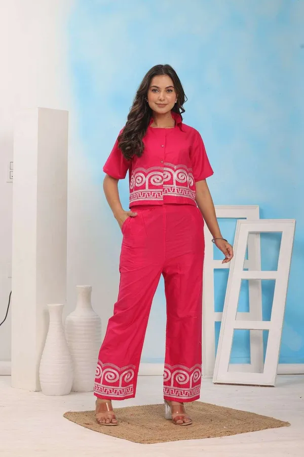 Women_S_Cotton_Embroidered_Crop_Top_Co_Ord_Set_Coordinate_Set_Summer_Wear_Printed_Crop_Top_With_Pant_Set