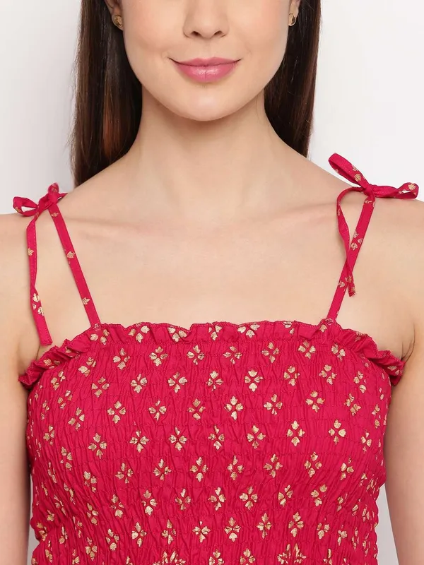 Women_S_Rayon_Floral_Printed_Casual_Summer_Style_Tie_Shoulder_Straps_Free_Size_Tank_Top_Maroon_Gold_Pattern