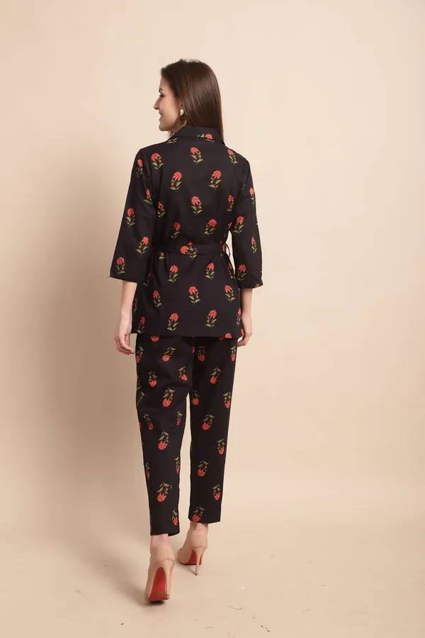 Women_S_Pure_Cotton_Printed_Collared_Top_And_Pant_Co_Ord_Set_Black_Rd