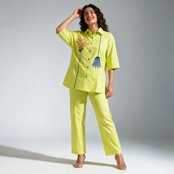 Women_S_Cotton_Floral_Printed_Straight_Short_Shirt_Kurti_With_Pant