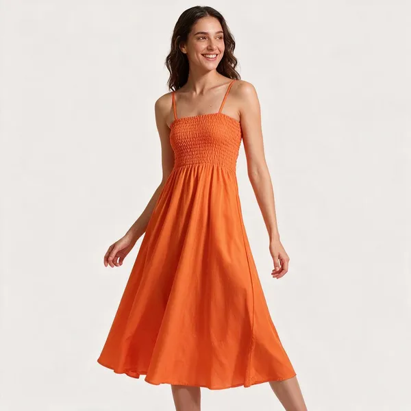 Women_S_Viscose_Rayon_Solid_Shoulder_Straps_Sleeveless_Flared_Gown_Drees_Orange