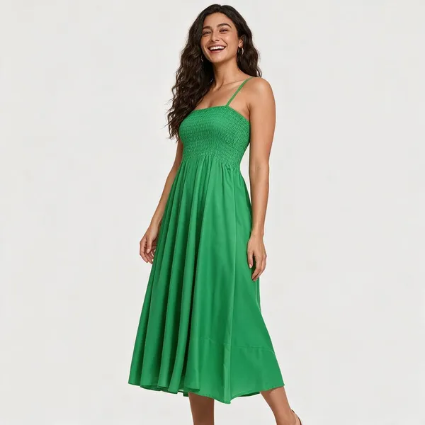 Women_S_Viscose_Rayon_Solid_Shoulder_Straps_Sleeveless_Flared_Gown_Drees_Green