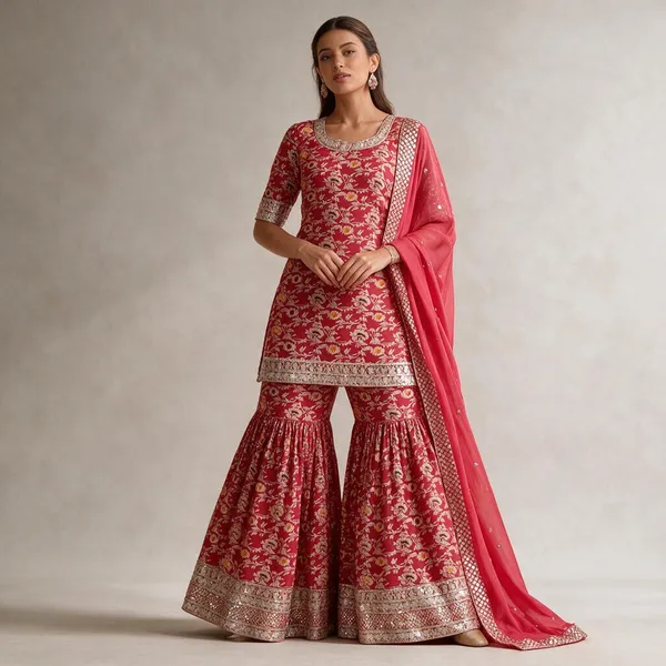 Pink_Faux_Blooming_Sequins_Embroidered_Sharara_Set_With_Matching_Dupatta_Festive_Party_Wear_2024