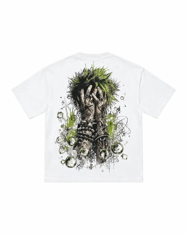White_Cotton_Oversized_Neon_Chaos_Graphic_Tee_For_Unisex