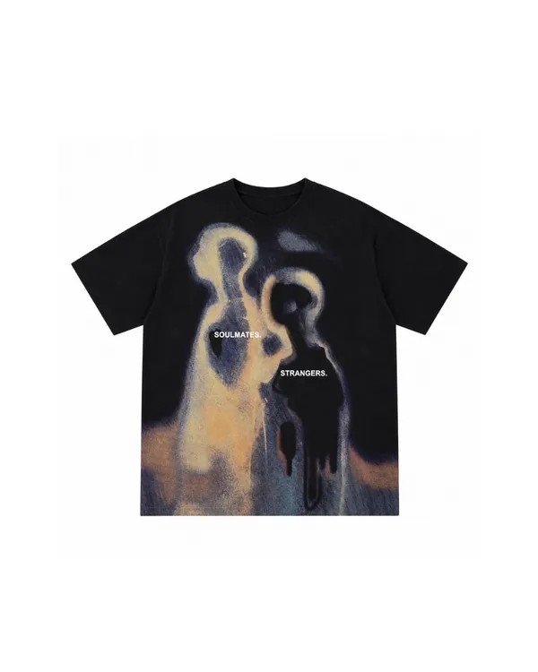 Black_Cotton_Oversized_Soulmates_Strangers_Graphic_Tee_For_Unisex