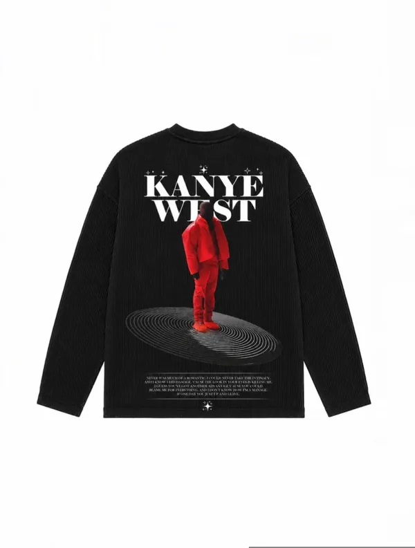 Black_Cotton_Oversized_Kanye_Orbit_Waffle_Knit_Tee_For_Unisex