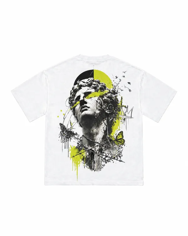 White_Cotton_Oversized_Neon_Renaissance_Graphic_Tee_For_Unisex