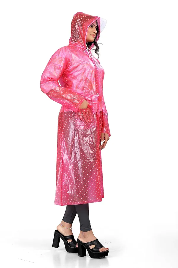 Women_Waterproof_Long_Sleeves_Transparent_Raincoats_Reusable_Water_Resistant_With_Hood_For_Women_Campaigning_Rainy_Season_Travel_Raincoat
