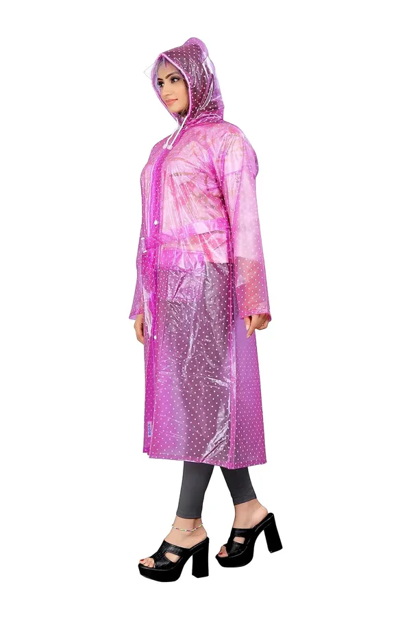 Women_Waterproof_Long_Sleeves_Transparent_Raincoats_Reusable_Water_Resistant_With_Hood_For_Women_Campaigning_Rainy_Season_Travel_Raincoat