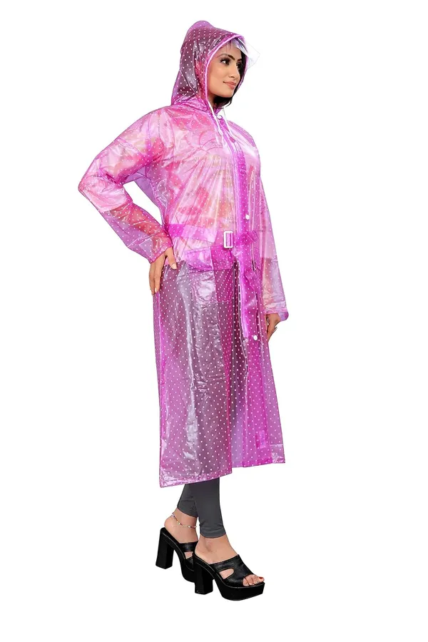 Women_Waterproof_Long_Sleeves_Transparent_Raincoats_Reusable_Water_Resistant_With_Hood_For_Women_Campaigning_Rainy_Season_Travel_Raincoat