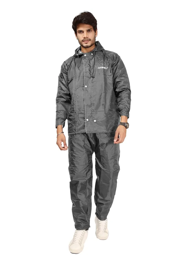 Product_Summary_Jakshield_Rain_Coat_For_Men_With_Adjustable_Hood_Polyester_Waterproof_Full_Sleeves_Top_And_Bottom_Set_Rainwear_Front_Zip_With_Snap_Button_Flap