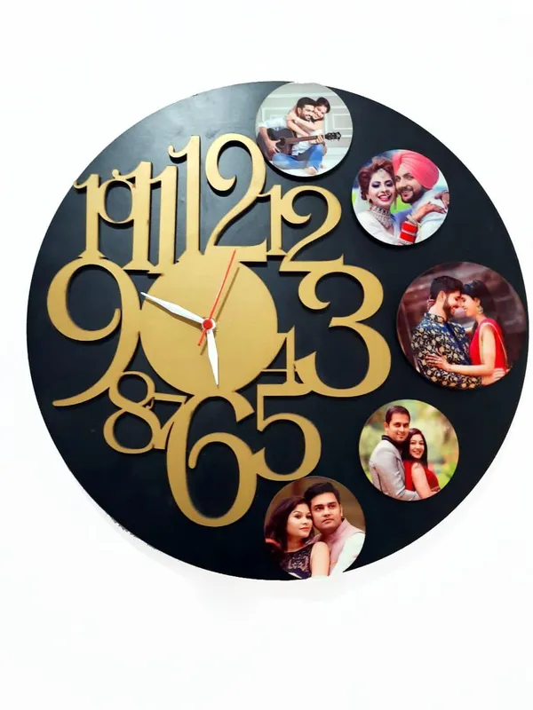 Photo_Collage_Decorative_Wall_Clock