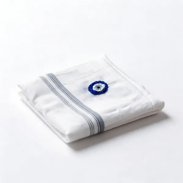 White_Fabric_Evil_Eye_Embroidered_Handkerchief_For_Men