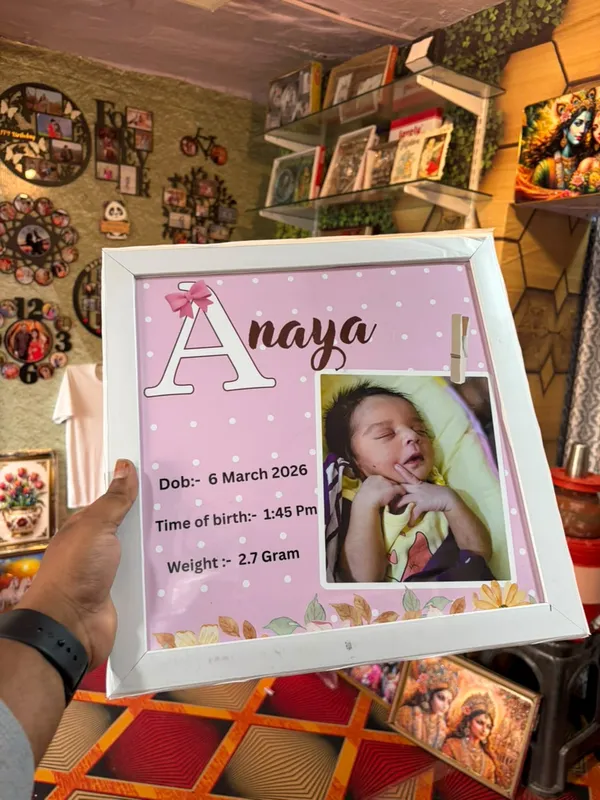 White_Personalized_Pink_Baby_Photo_Frame