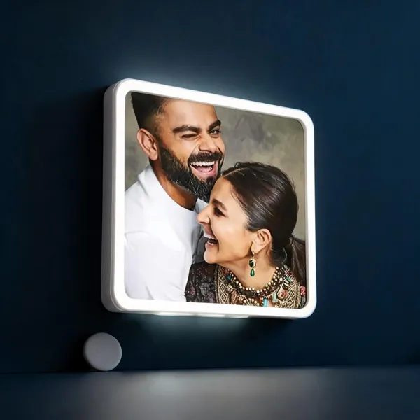 White_LED_Illuminated_Square_Photo_Frame