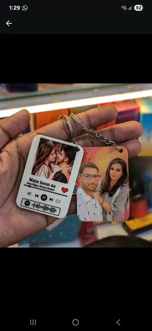 Multicolour_Acrylic_Photo_Keychain_For_Couples