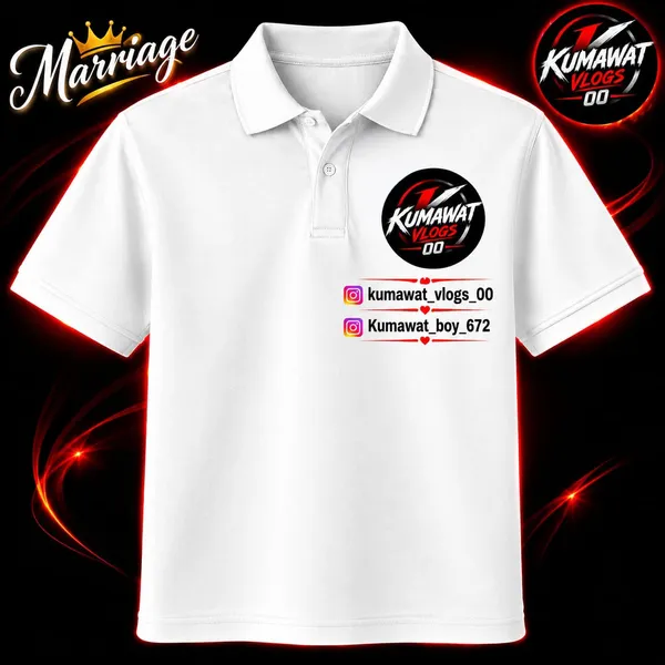 White_Printed_Regular_Fit_Polo_T_Shirt_For_Men
