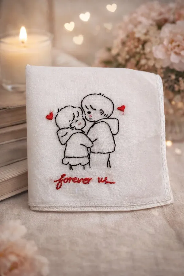 White_Embroidered_Handkerchief_For_Gifting