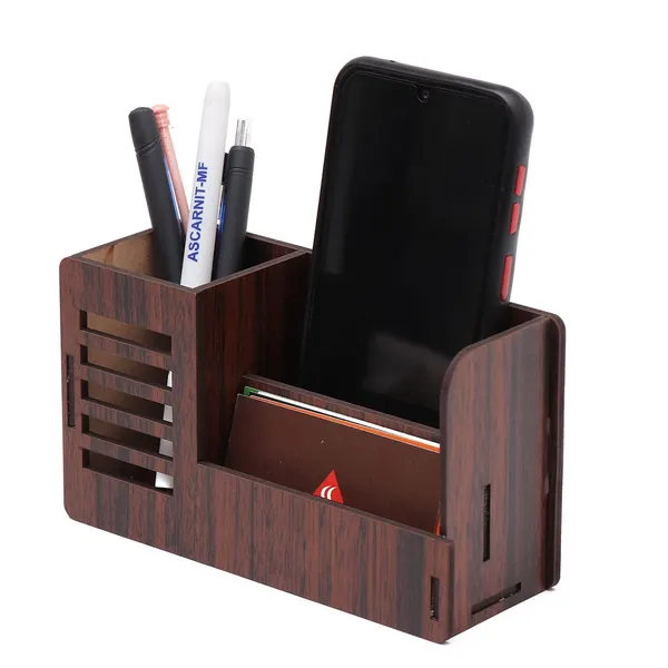 Wooden_Desk_Organizer_With_Pen_Holder_And_Mobile_Stand