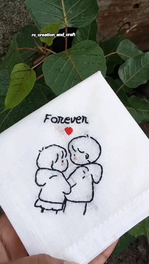 White_Embroidered_Handkerchief_For_Gifting