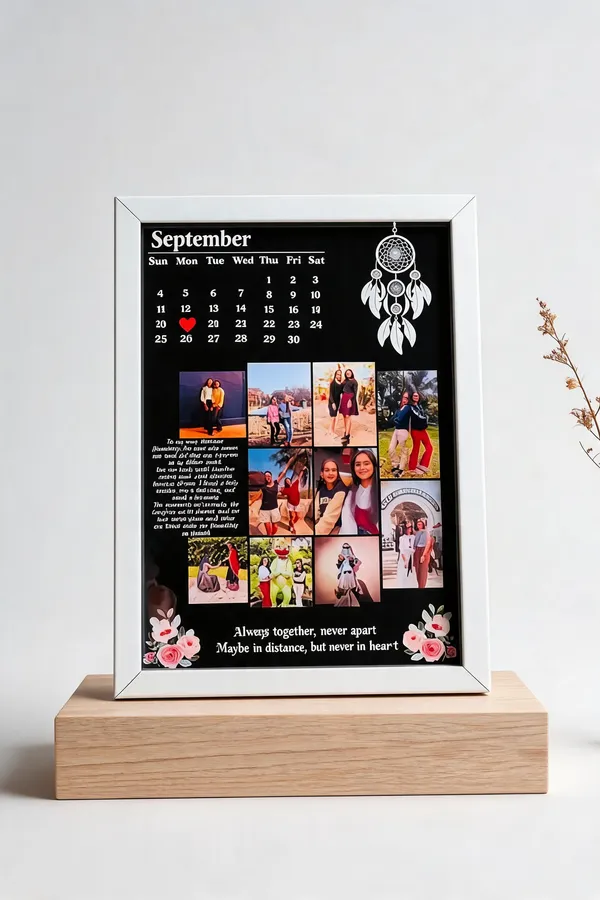Photo_Collage_Floral_Calendar_Decorative_Frame