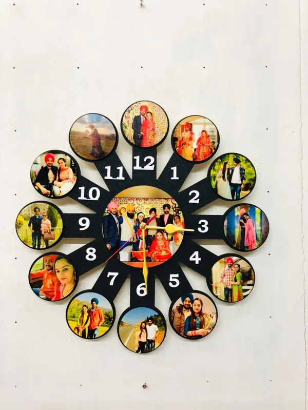 Photo_Collage_Wall_Clock