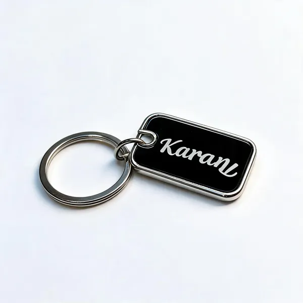 Black_Metal_Personalised_Rectangular_Keychain