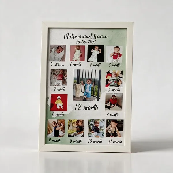 White_Personalized_Baby_Milestone_Photo_Collage_Frame
