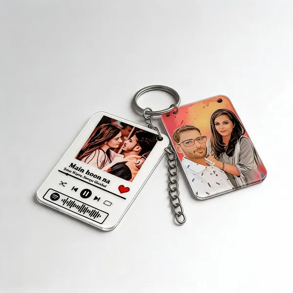 Multicolour_Acrylic_Photo_Print_Keychain_For_Couples