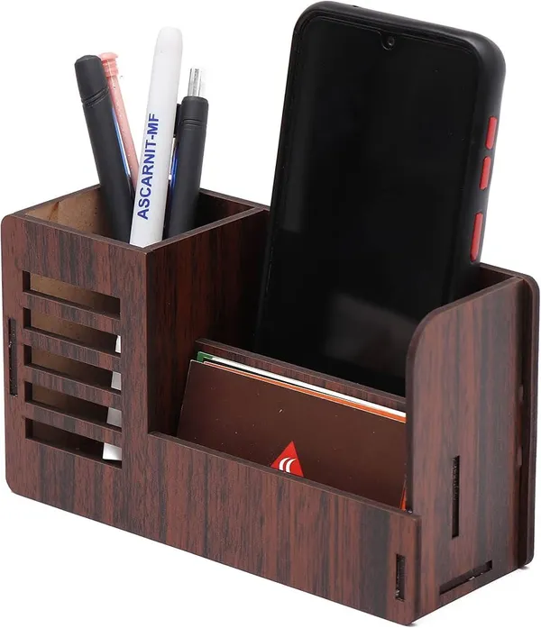 Wooden_Desk_Organizer_With_Pen_Holder_And_Mobile_Stand