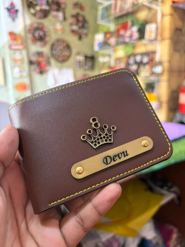 Brown_Leather_Look_Bifold_Wallet_For_Men