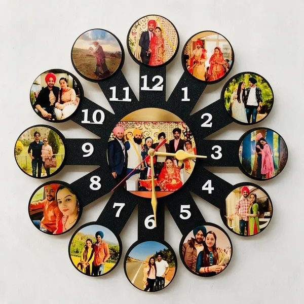 Photo_Collage_Wall_Clock