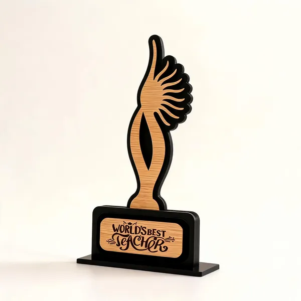 Wood-Finish_Black_Frame_Teacher_Appreciation_Trophy
