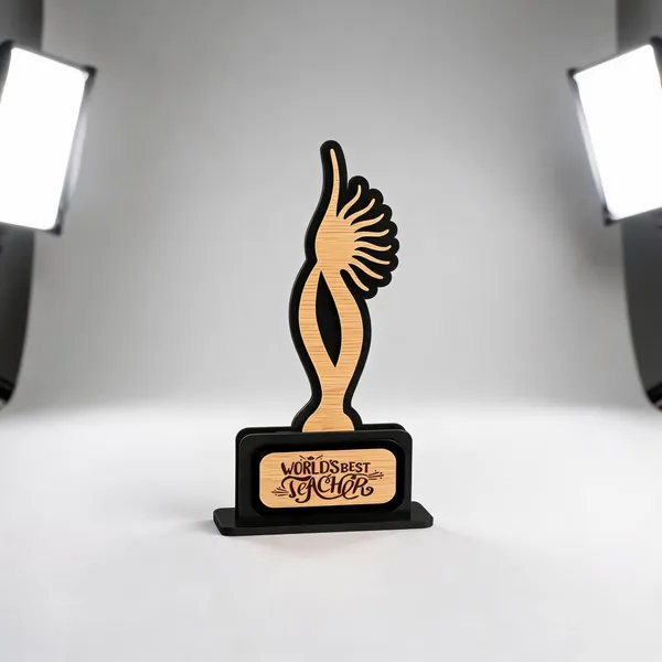 Wood-Finish_Black_Frame_Teacher_Appreciation_Trophy