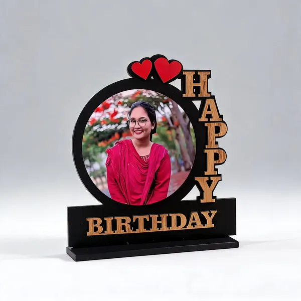 Black_Birthday_Theme_Round_Display_Photo_Frame