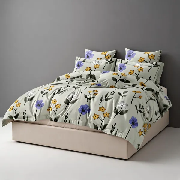 Floral_Print_Bedspread_Set