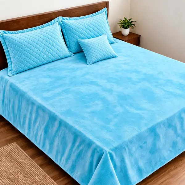 Blue_Solid_King_Size_Bed_Sheet_Set