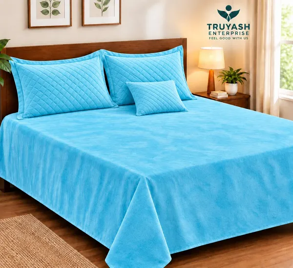 Blue_Solid_King_Size_Bed_Sheet_Set