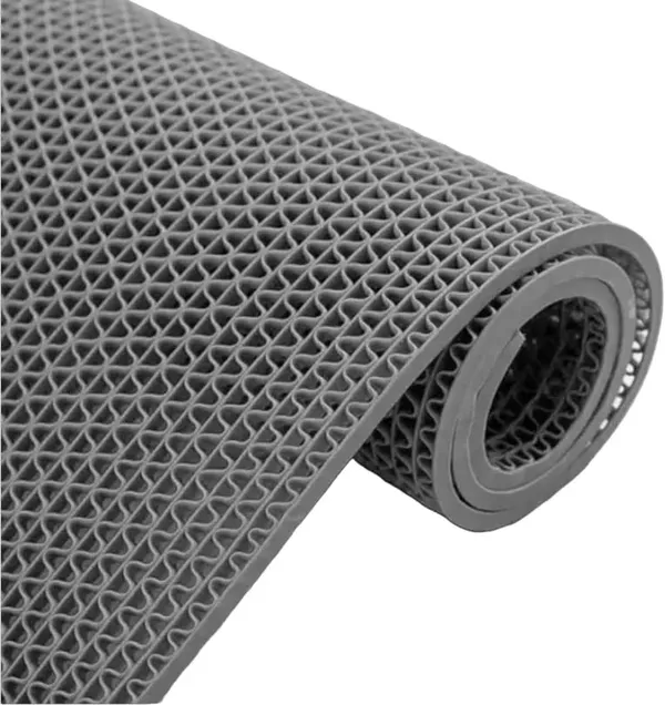 Grey_Rubber_Mesh_Pattern_Anti_Slip_Floor_Mat