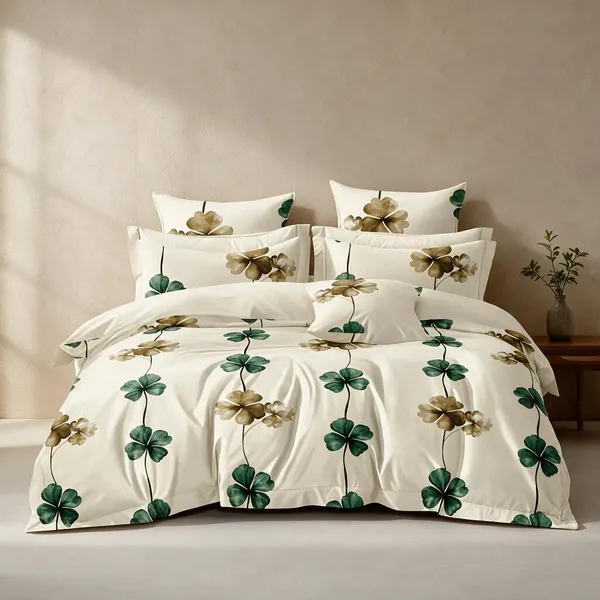 Fabric_Floral_Print_Bed_Sheet_Set