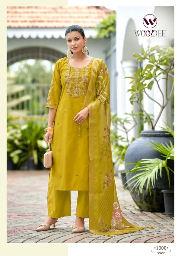 Mustard_Yellow_Viscose_Straight_Embroidered_Kurta_Suit_Set_For_Women