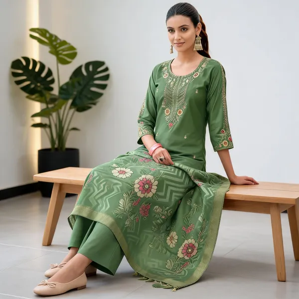 Green_Viscose_Straight_Embroidered_Kurta_Suit_Set_For_Women